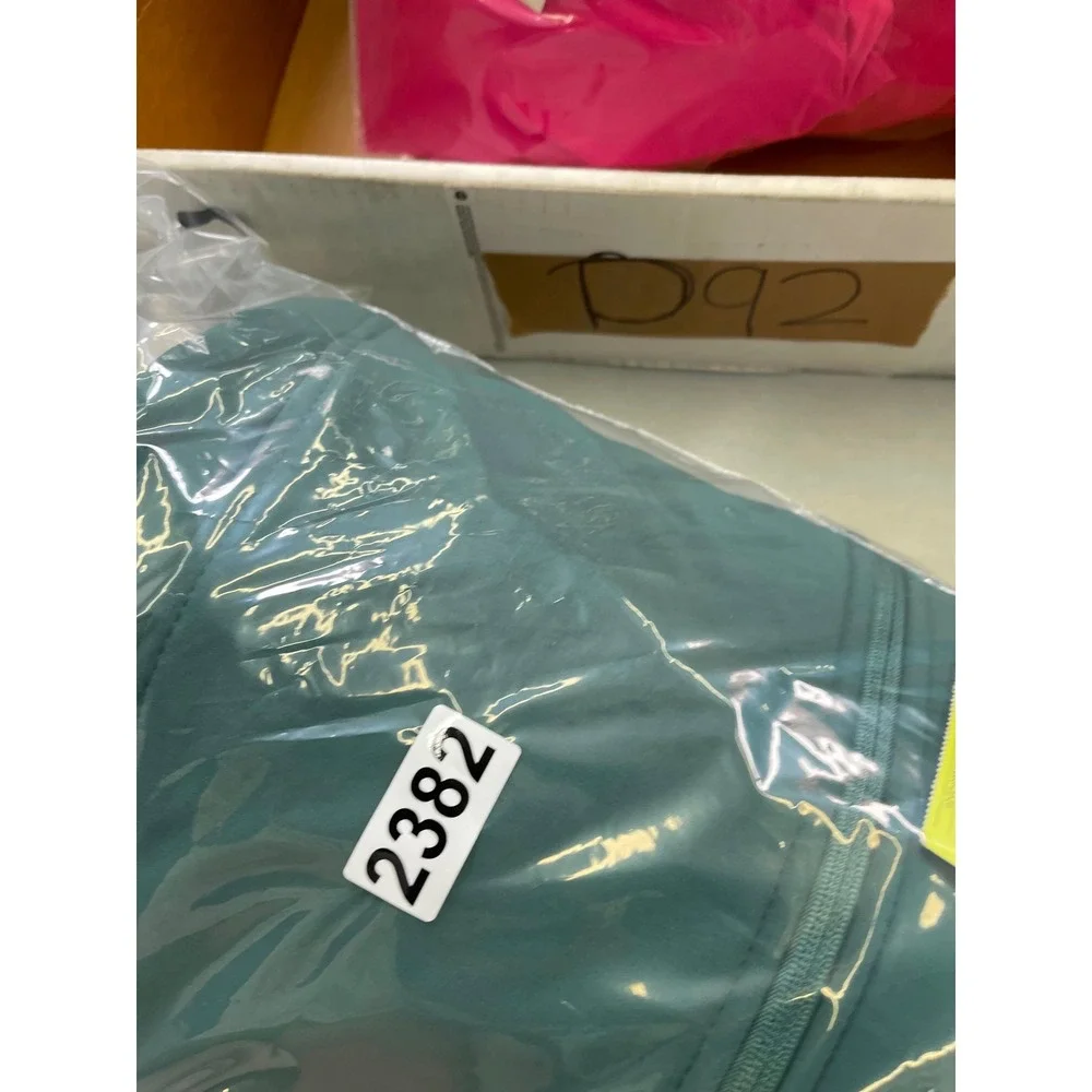 All in Motion Kids Softshell Fleece Jacket Teal Green Hooded Full Zip Size M 8